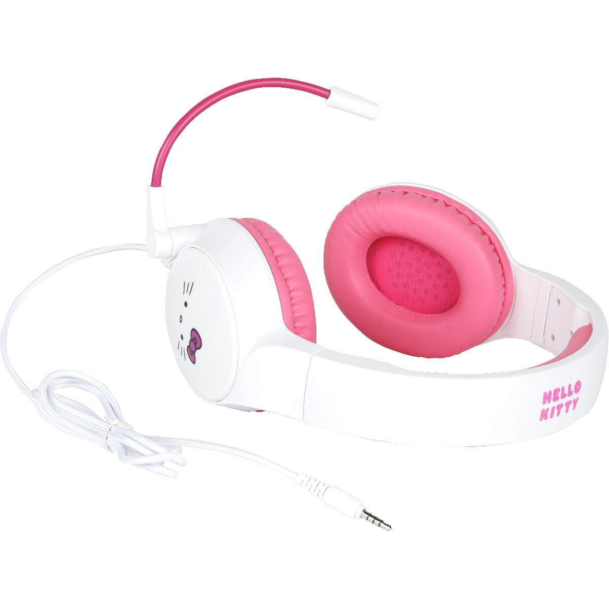 Auriculares com microfone KONIX KX HELLO KITTY GAMING HEADSET