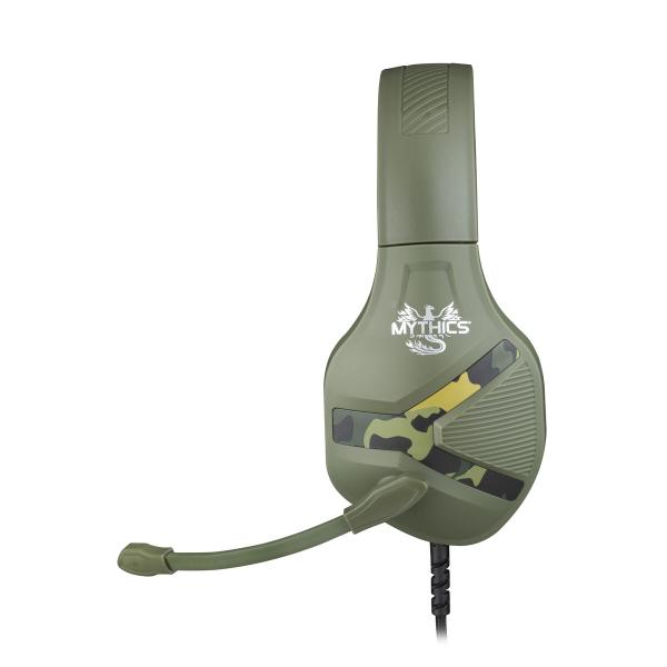 Auriculares com microfone KONIX KX MY UNIV NEMESIS CAMO Preto Multicolor