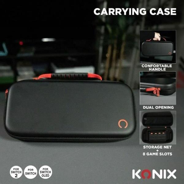 Estojo para Nintendo Switch 2 KONIX