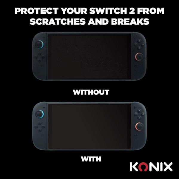 Protetor de Ecrã para Nintendo Switch 2 KONIX