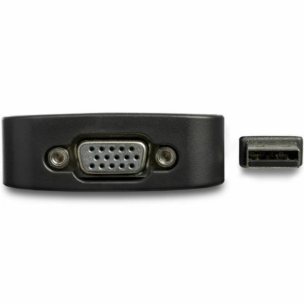 Adaptador USB para VGA Startech USB2VGAE3 Preto