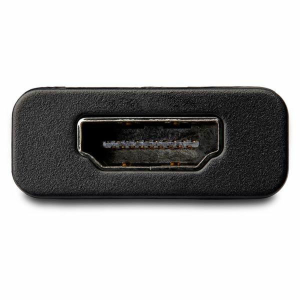 Adaptador DisplayPort para HDMI Startech DP2HD4K60H           Preto