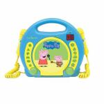 Reprodutor Lexibook Peppa Pig CD Microfone para Karaoke x 2