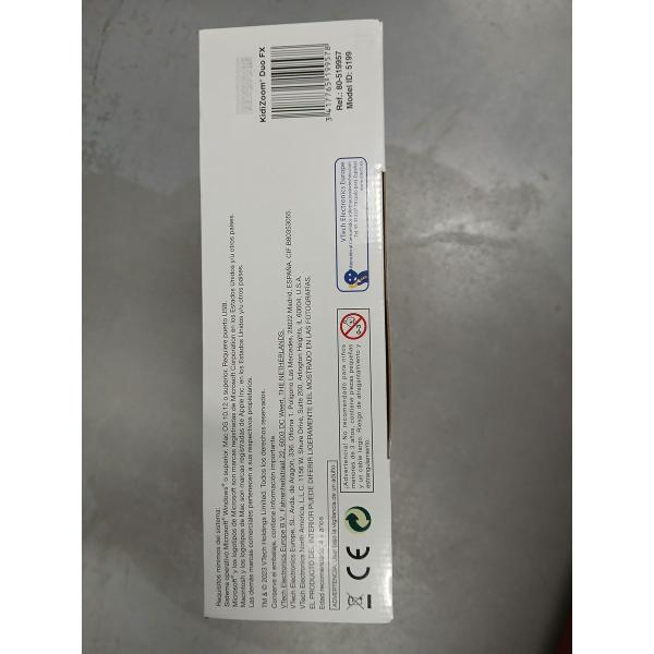 Câmara fotográfica infantil Vtech Kidizoom Duo DX Cor de Rosa