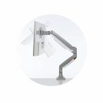 Suporte de Mesa para Ecrã Kensington K55470EU Cinzento Prateado 32" 13"