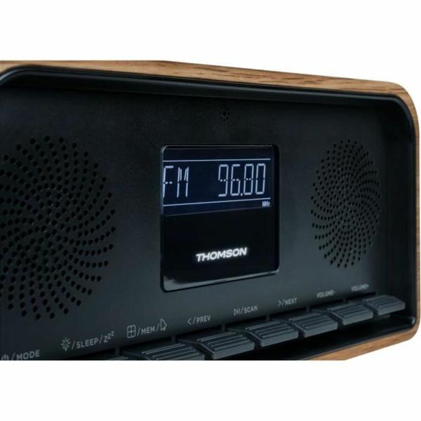 Rádio Thomson Vintage Cosy Castanho noir Vintage