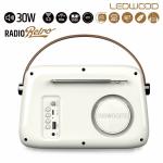Rádio Transistor Ledwood ALMA WHI Branco 30 W