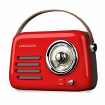Rádio Transistor Ledwood ALMA RED Vermelho 30 W