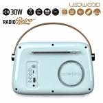 Rádio Transistor Ledwood ALMA BLUE Azul 30 W