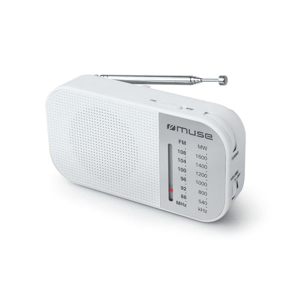 Rádio Muse M-025 Rw Branco