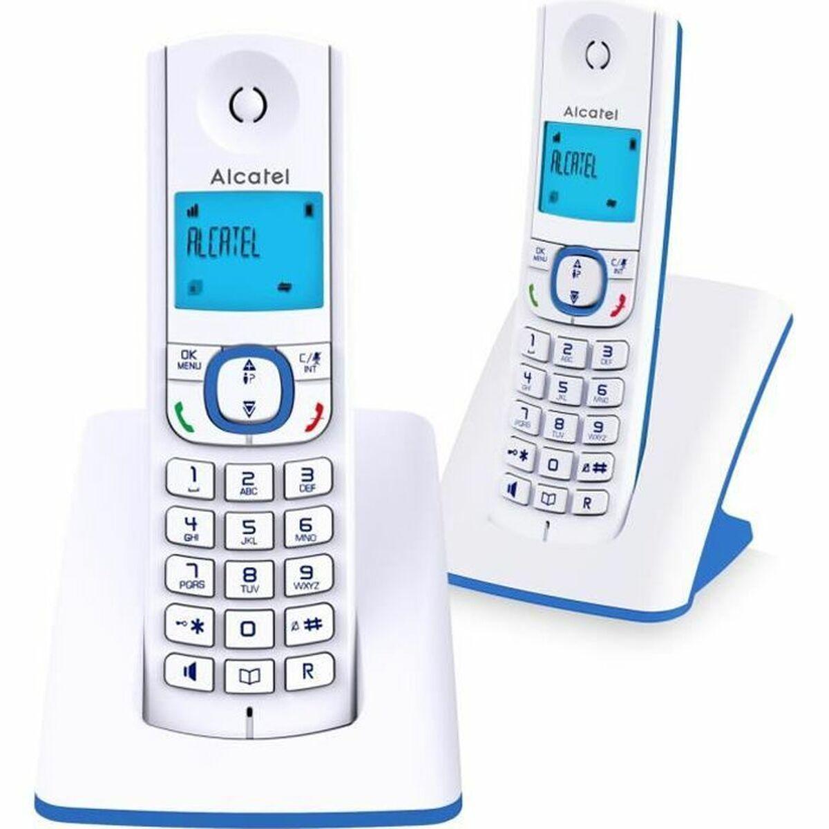 Telefone Fixo Alcatel F530 Duo Azul Azul/Branco