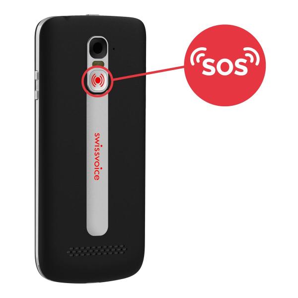 Smartphone Swiss Voice S510-M 5" 2 GB RAM 16 GB Preto