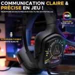 Auriculares com microfone The G-Lab KORP COBALT 7.1