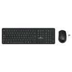 Teclado e Rato Bluestork Easy Slim AZERTY Preto Francês