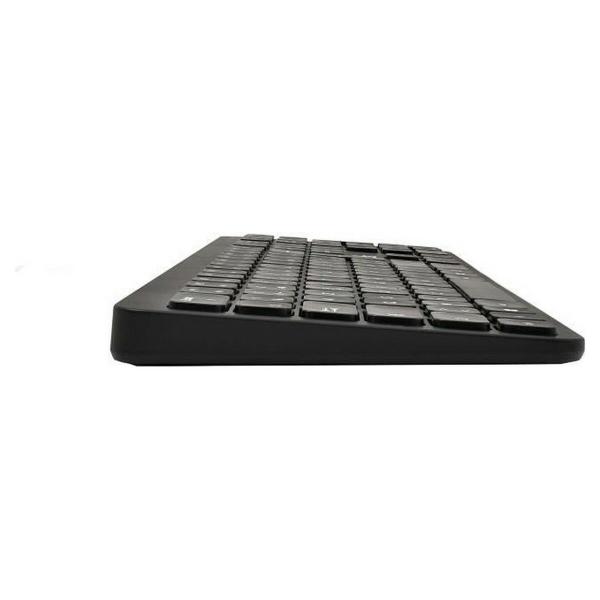 Teclado e Rato Bluestork Easy Slim AZERTY Preto Francês