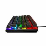 Teclado Gaming The G-Lab Mercury AZERTY Francês Preto