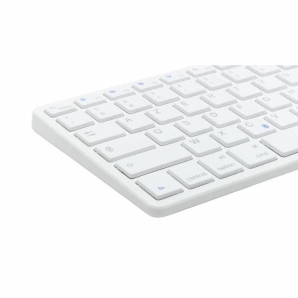 Teclado Bluestork Azerty Francês Branco
