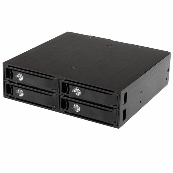 Rack Startech SATSASBP425 Preto Portátil 2,5"