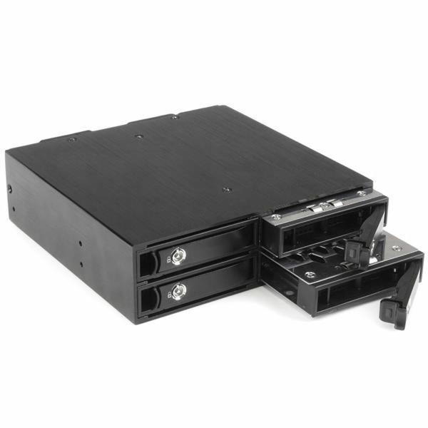 Rack Startech SATSASBP425 Preto Portátil 2,5"