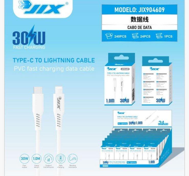 Cabo de Dados Lightning para Type-C (1M) – 30W