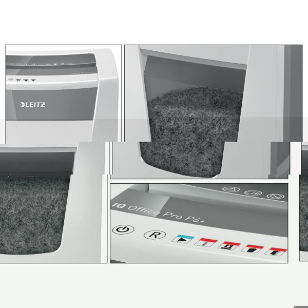 Trituradora de Papel Micro-Corte Leitz Office Pro P6+