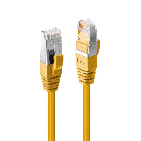 Cabo RJ45 Categoria 6 FTP Rígido LINDY 45986 Amarelo 10 m 1 Unidade