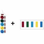 Extensão com 5 Tomadas com Interruptor GAO 3680 W