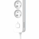 Extensão com 5 Tomadas com Interruptor QUARX (3 m)