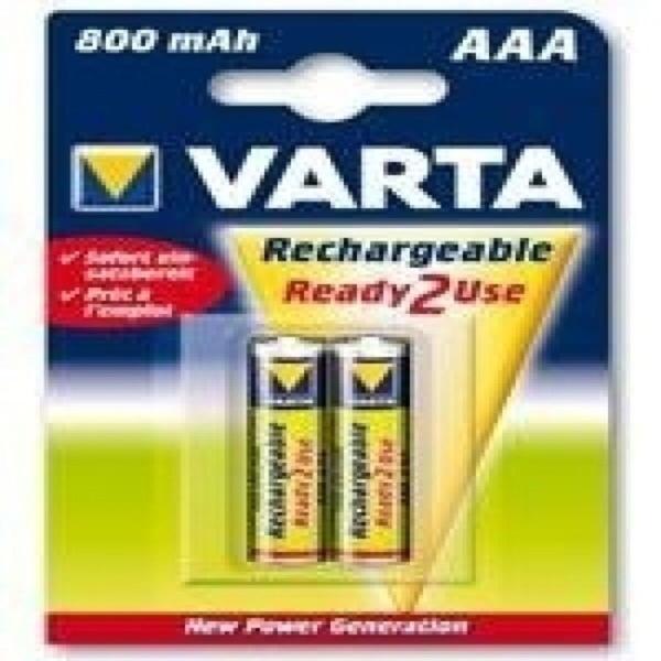 Pilhas Recarregáveis Varta 220837 1,2 V 800 mAh AAA