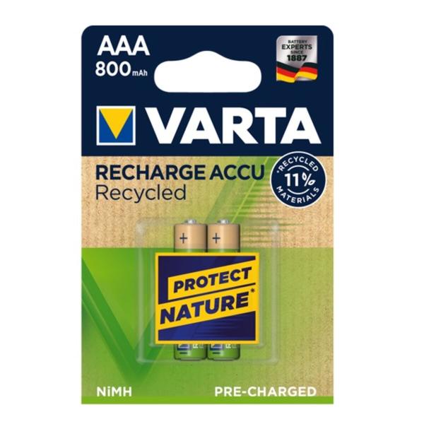 Pilhas Recarregáveis Varta AAA 800MAH 1,2 V 800 mAh AAA (10 Unidades)