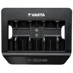 Carregador de pilhas Varta LCD Universal Charger+ Tipo C Tipo D 1600 mAh 100-240 V