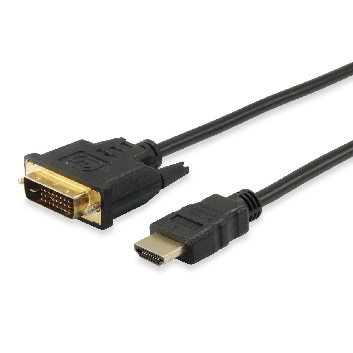 Adaptador HDMI para DVI Equip 119325 Preto 5 m