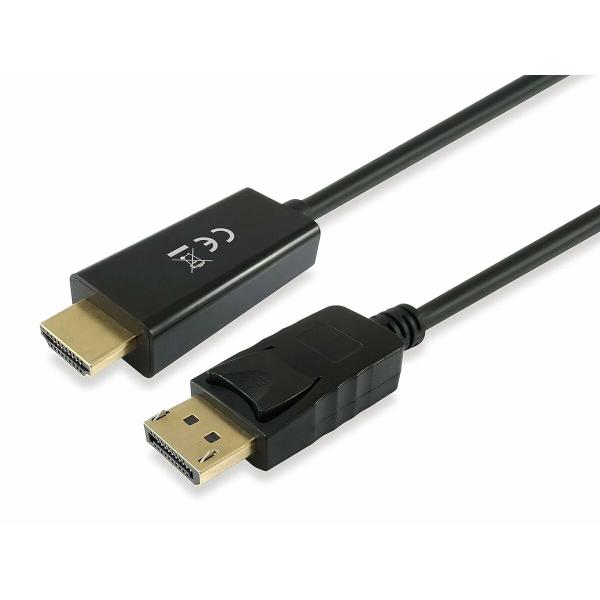 Adaptador DisplayPort para HDMI Equip 119390 Preto 2 m
