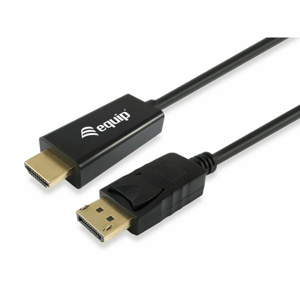 Adaptador DisplayPort para HDMI Equip 119391 Preto 3 m