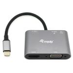 Adaptador USB-C para VGA Equip 133483