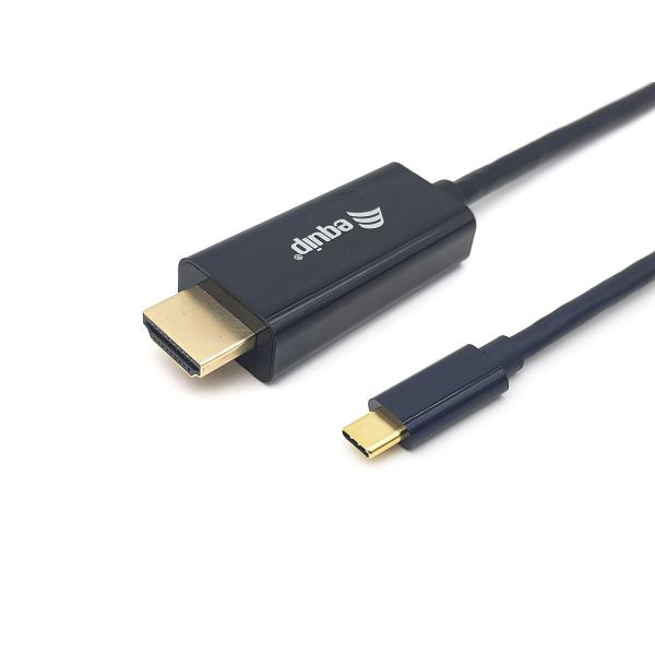 Cabo USB-C para HDMI Equip 13341307101 Preto 3 m