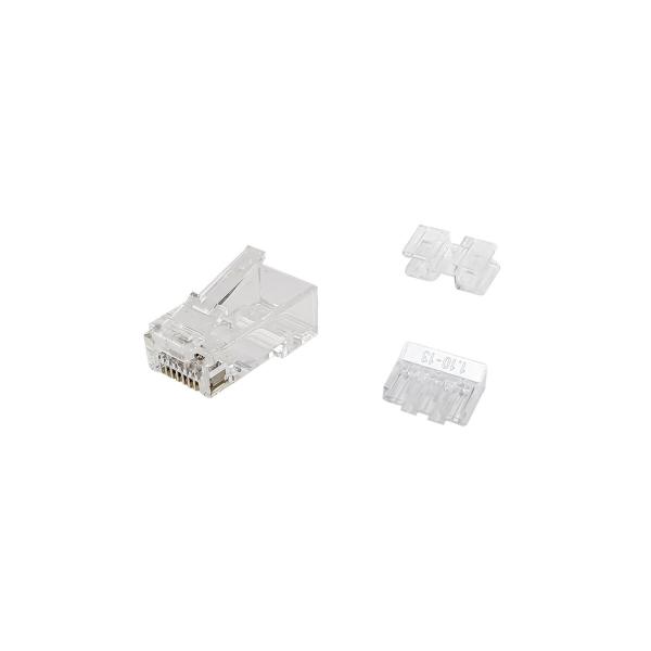 Conector RJ45 Categoria 6 UTP Equip 121146 Transparente 100 Unidades