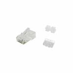 Conector RJ45 Categoria 6 UTP Equip 121146 Transparente 100 Unidades