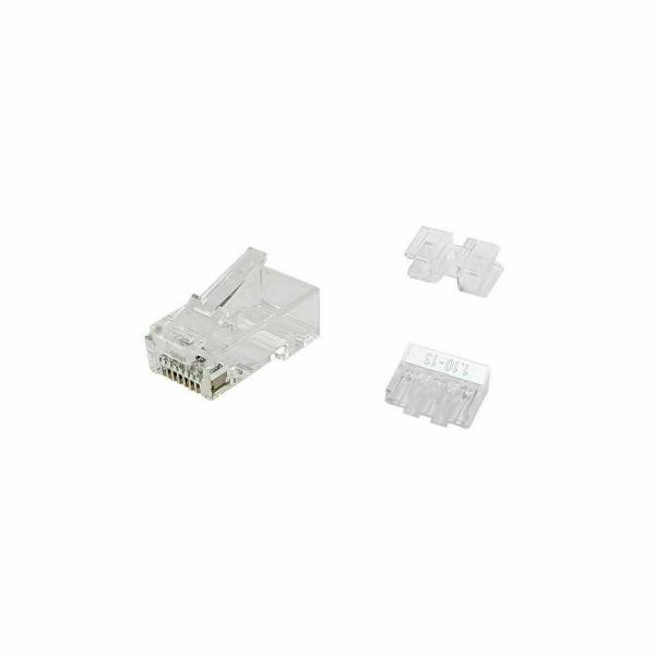 Conector RJ45 Categoria 6 UTP Equip 121146 Transparente 100 Unidades