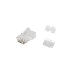 Conector RJ45 Categoria 6 UTP Equip 121146 Transparente 100 Unidades