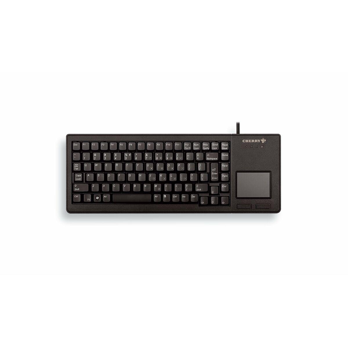 Teclado Cherry XS Touchpad Keyboard Qwerty espanhol Qwerty UK Cinzento