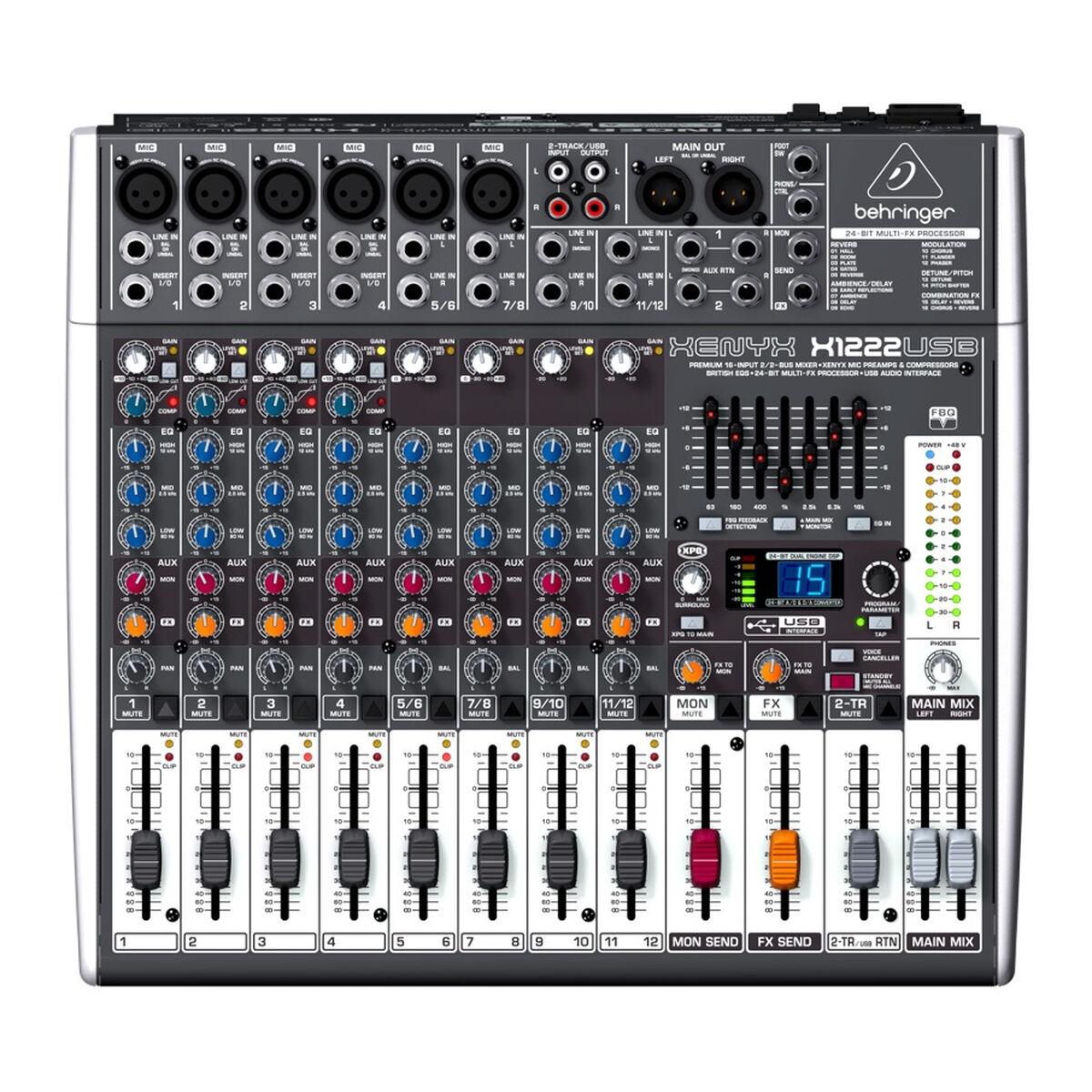 Misturador Behringer X1222USB