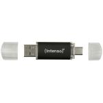 Memória USB INTENSO Twist Line 256 GB Antracite (2 Unidades)