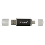 Memória USB INTENSO Twist Line 256 GB Antracite (2 Unidades)