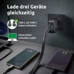 Carregador de Parede INTENSO GaN W100ACC Preto 100 W