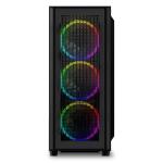 Caixa Semitorre ATX Sharkoon RGB Wave Preto