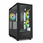 Caixa Semitorre ATX Sharkoon Rebel C60 Preto