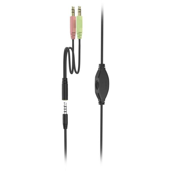 Auriculares com microfone para Vídeojogos Hama 00139932 Preto