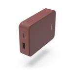 Powerbank Hama FABRIC10 Vermelho 10000 mAh