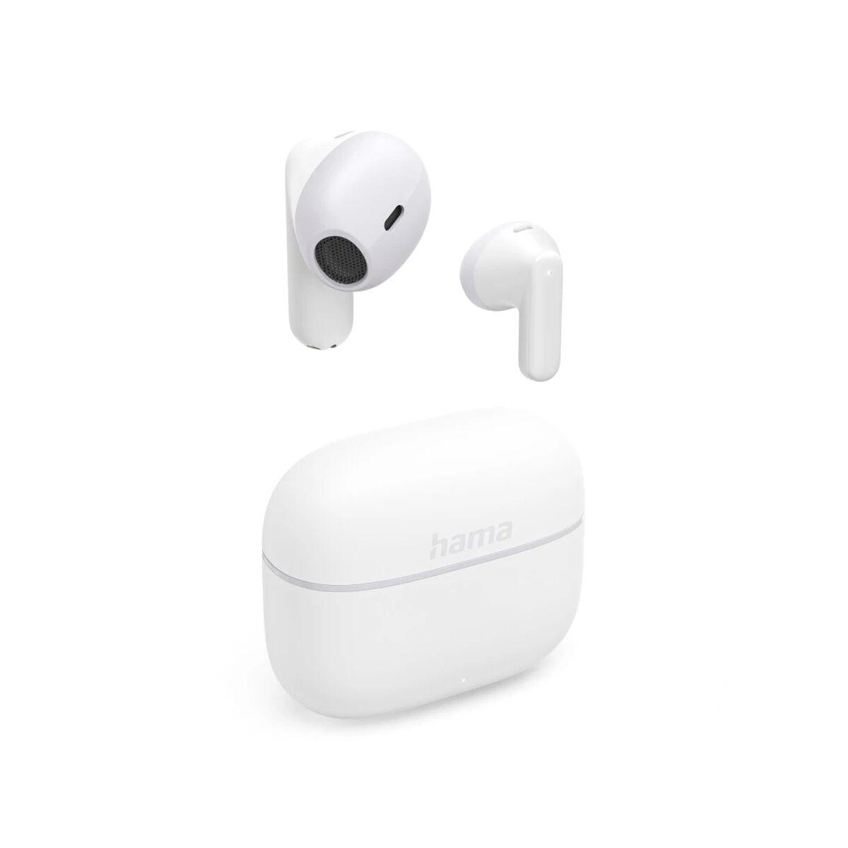 Auriculares Sem Fios com Estojo de Carregamento Hama 00221753 Branco